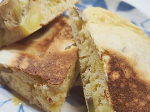 さつま芋のホットケーキ